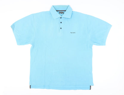 Pierre Cardin Men's Blue XL Polo Shirt