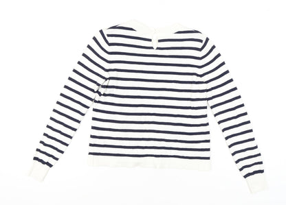 Womens UK Size S Oasis Multicoloured Pullover Jumper