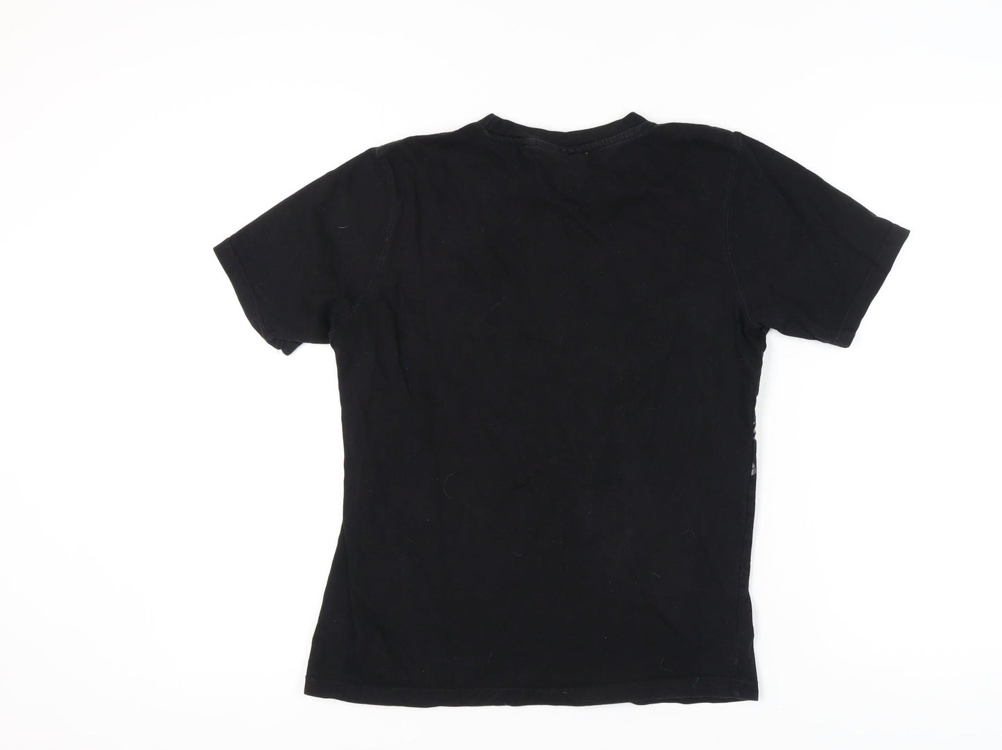 McKenzie Boys XL Black Graphic Cotton T-Shirt Short Sleeve