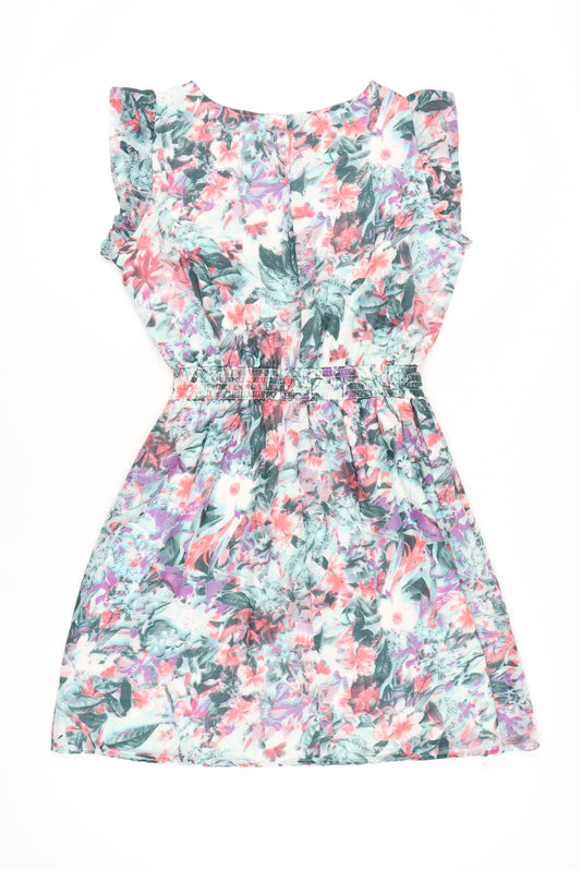 VILA Women's Floral A-Line Dress, Size S, Spring Special