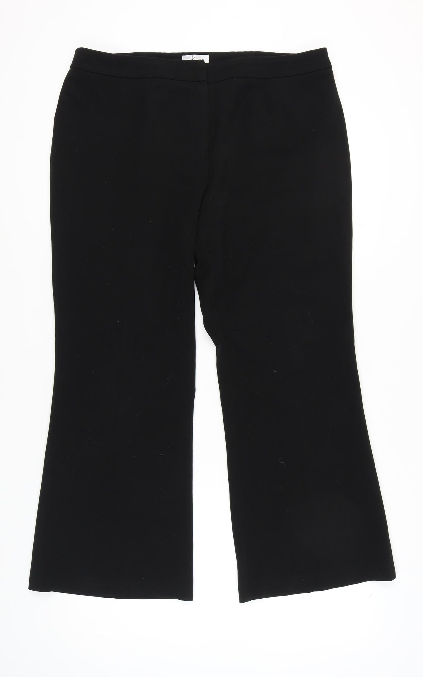 Womens UK Size 18 Klass   Black Trousers