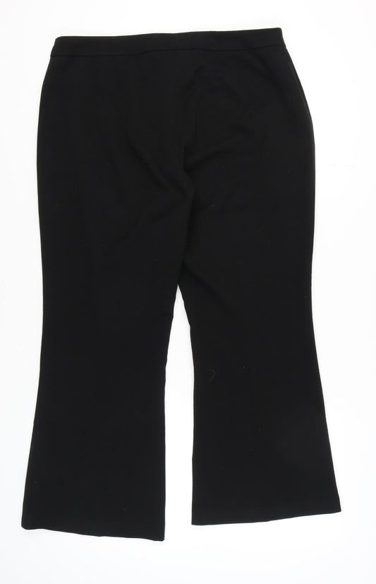 Womens UK Size 18 Klass   Black Trousers