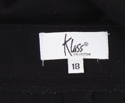 Womens UK Size 18 Klass   Black Trousers