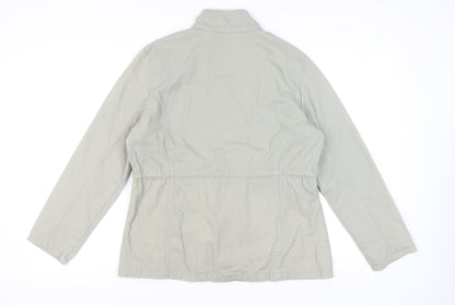 Atlas for Women Grey Embroidered Jacket Size 12