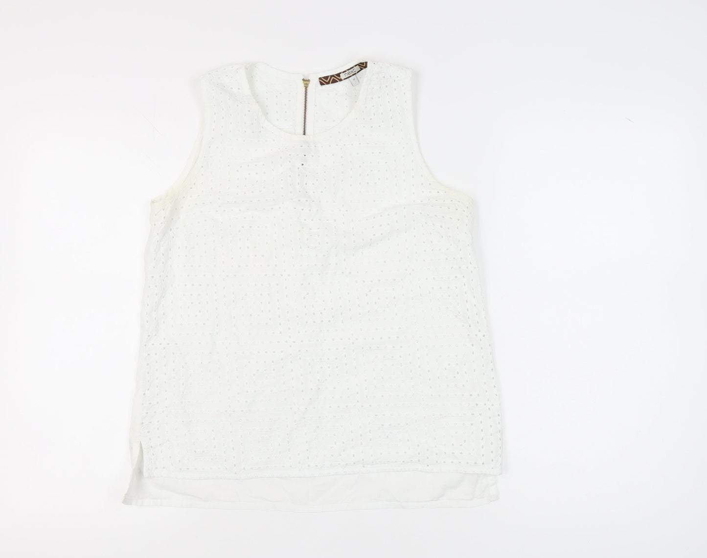Womens UK Size 12 NEXT White  Tank