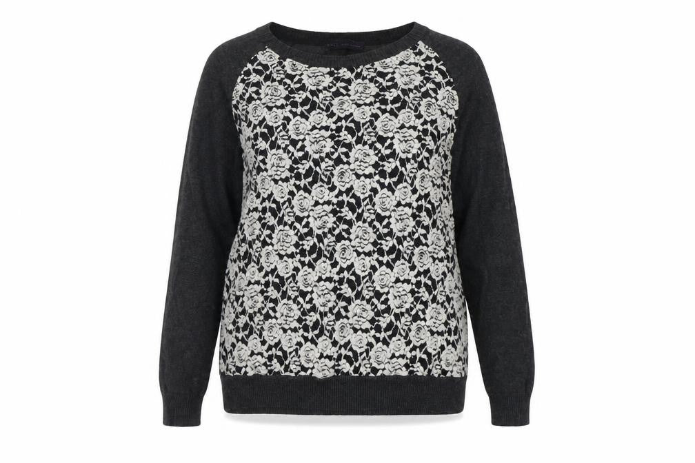 Womens UK Size 8 Marks and Spencer Grey Pullover Jumper
