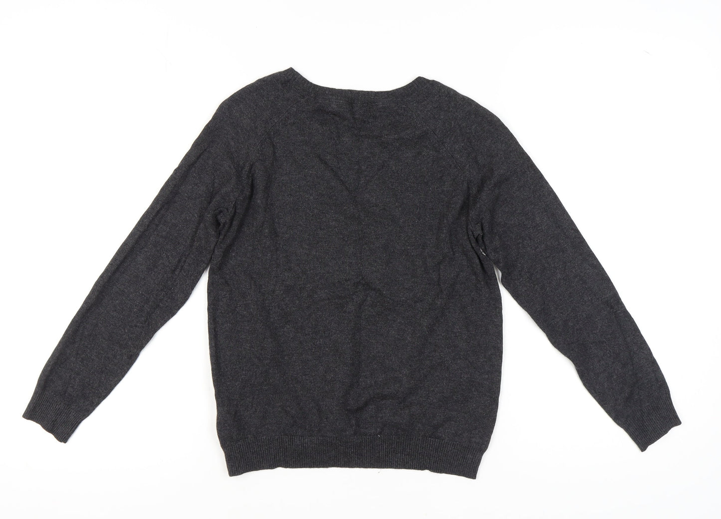 Womens UK Size 8 Marks and Spencer Grey Pullover Jumper
