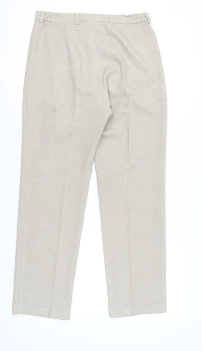 Womens UK Size 12 Brandtex   Beige Trousers