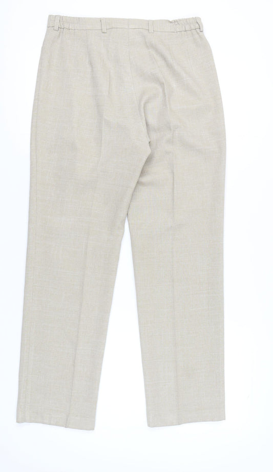 Womens UK Size 12 Brandtex   Beige Trousers