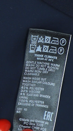 Marks and Spencer Women's Black Blazer Size 18