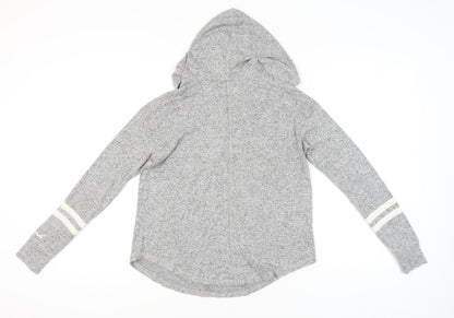 Hollister Women's Grey Pullover Hoodie, Size S, Casual