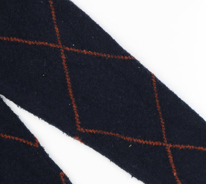 Farah Men's Blue Argyle Cardigan - Size S