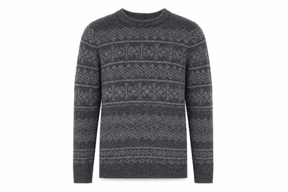 Mens UK Size S Selected Homme Grey Pullover Jumper