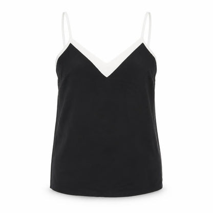 Womens UK Size M Oasis Black Camisole Tank