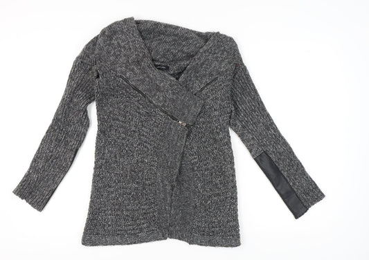 Womens UK Size M New Look Grey Pullover Jumper