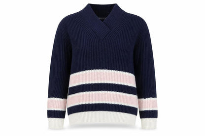 Womens UK Size M Marks and Spencer Blue Pullover Jumper