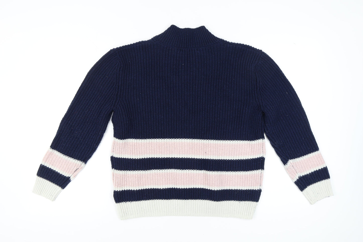 Womens UK Size M Marks and Spencer Blue Pullover Jumper