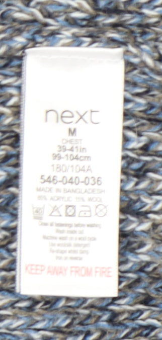 Next Men's Multicoloured M Full Zip Jumper