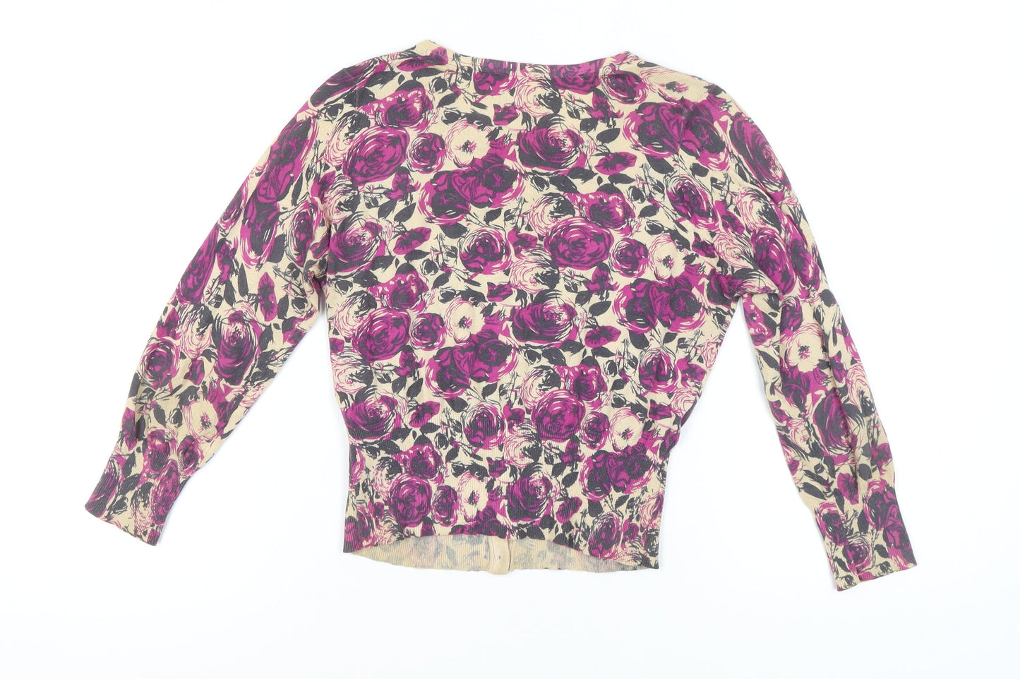 Womens UK Size 8 Kaliko Multicoloured Cardigan Jumper