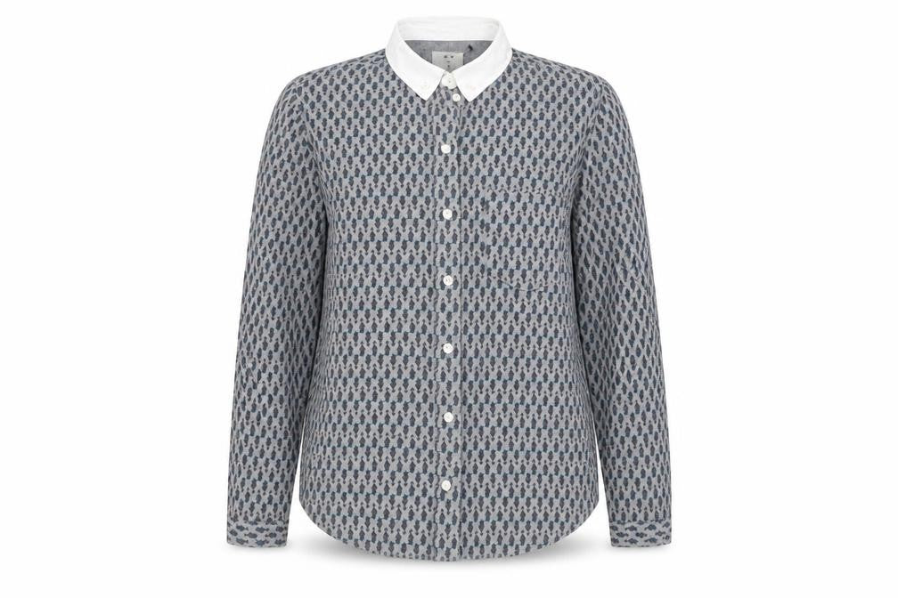Womens UK Size M Pins and Needles Multicoloured Basic Button-Up
