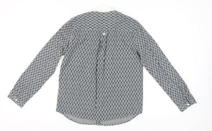 Womens UK Size M Pins and Needles Multicoloured Basic Button-Up