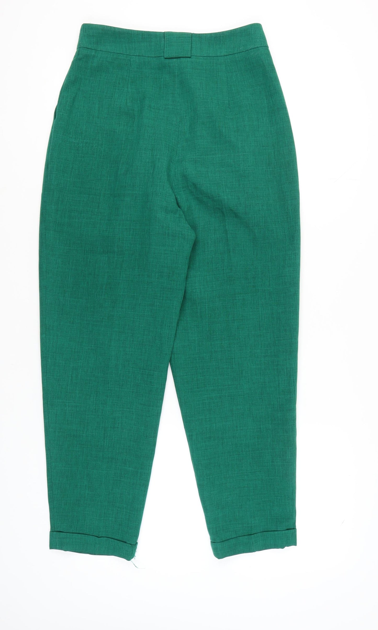 Womens UK Size 10 Miss Selfridge Regular Fit  Green Trousers