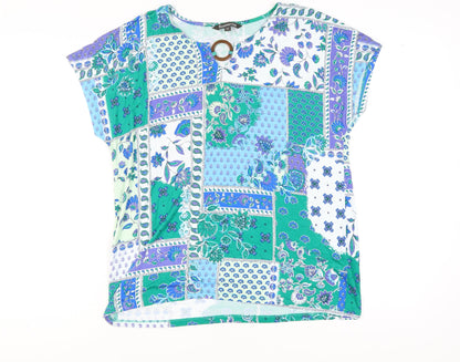 Womens UK Size 14 Bonmarché Multicoloured  T-Shirt