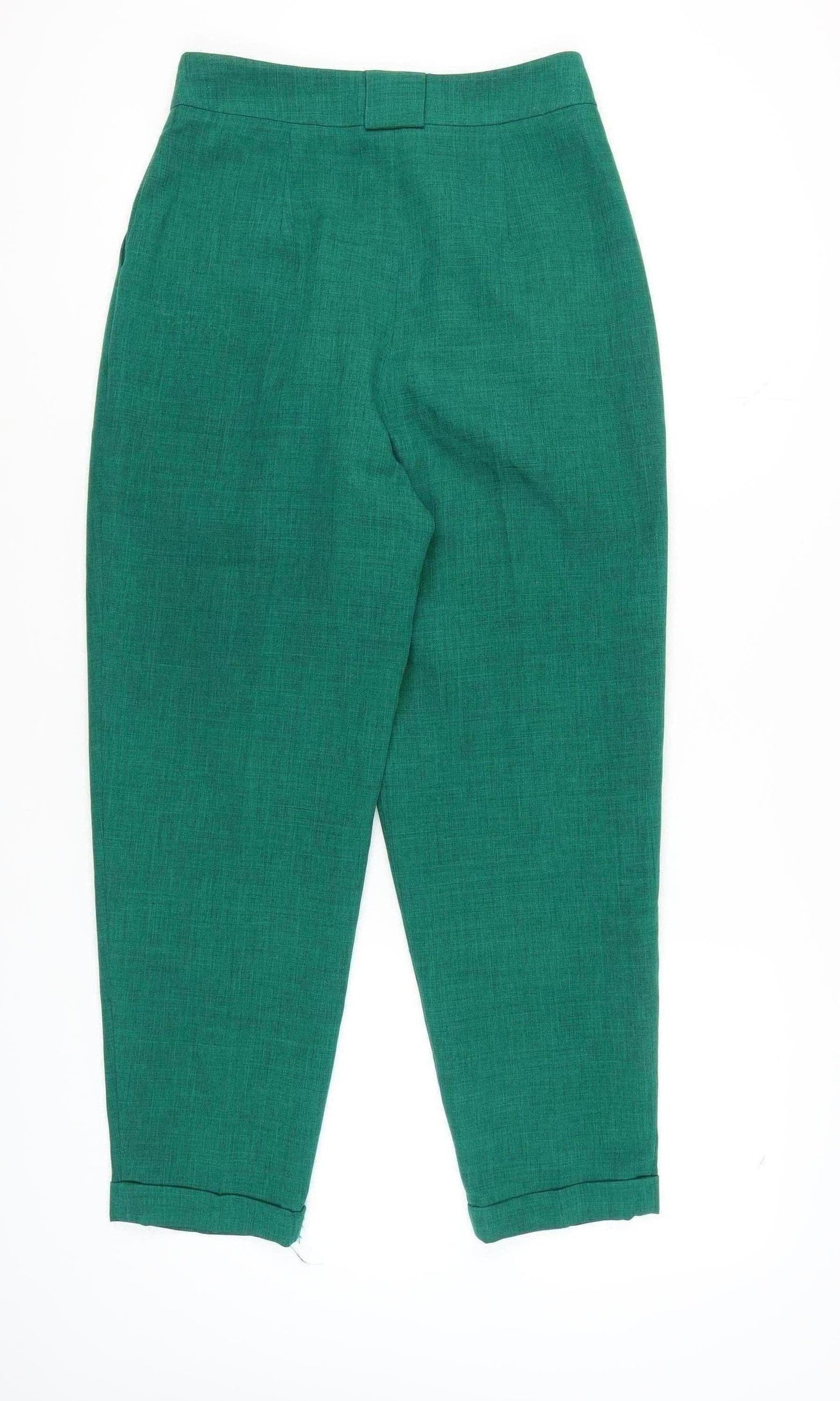 Womens UK Size 10 Miss Selfridge Regular Fit  Green Trousers
