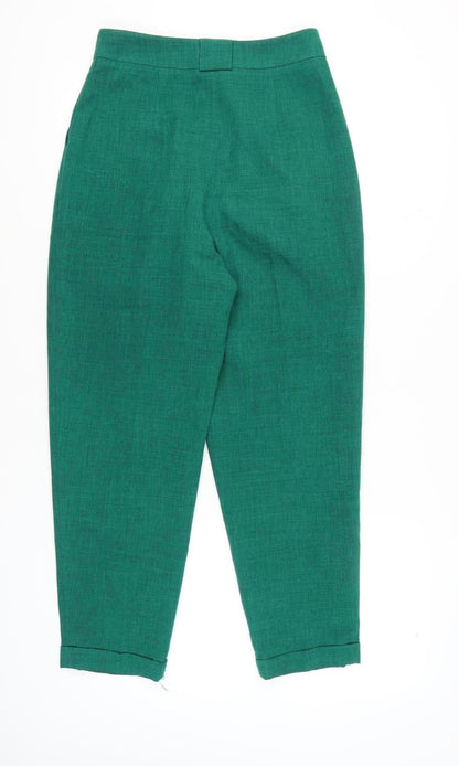 Womens UK Size 10 Miss Selfridge Regular Fit  Green Trousers
