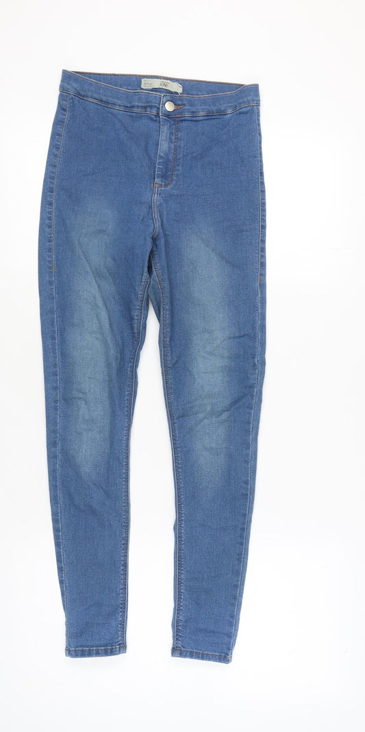 Topshop Women Blue Skinny Jeans Size 12