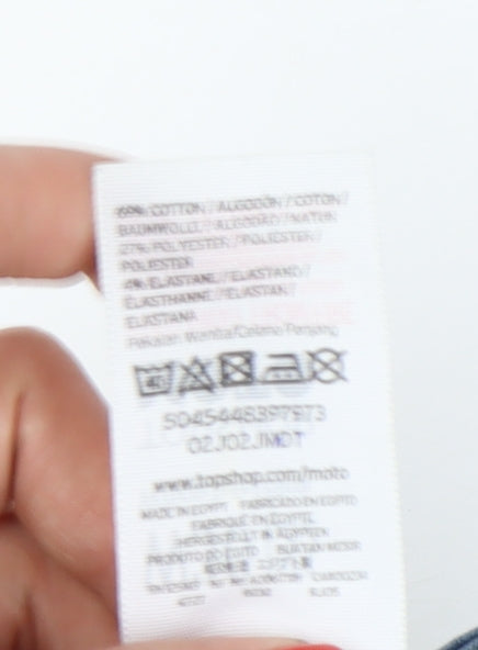 Topshop Women Blue Skinny Jeans Size 12