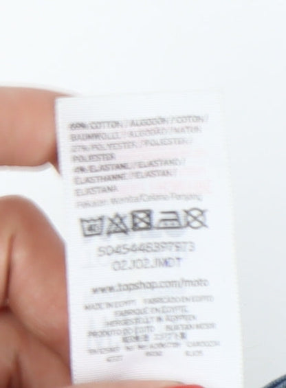 Topshop Women Blue Skinny Jeans Size 12