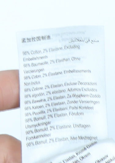 Cotton On Women's Black Straight Jeans Size 10