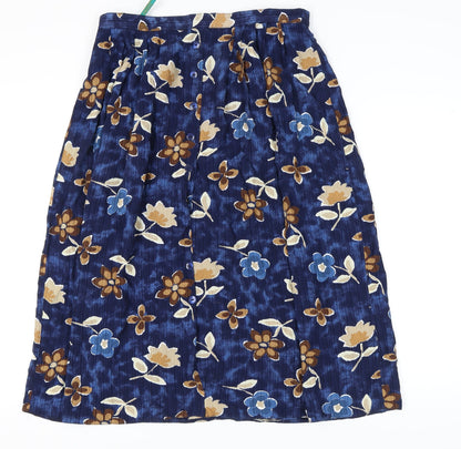 Canda Women's Floral Skirt, Multicoloured, Size 18