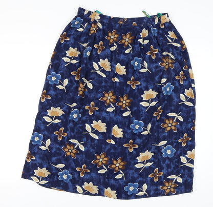 Canda Women's Floral Skirt, Multicoloured, Size 18