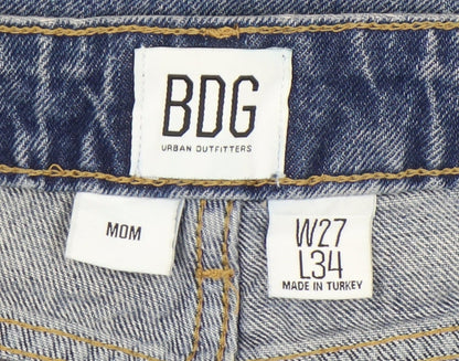 BDG Women's Blue Mom Jeans Size 10