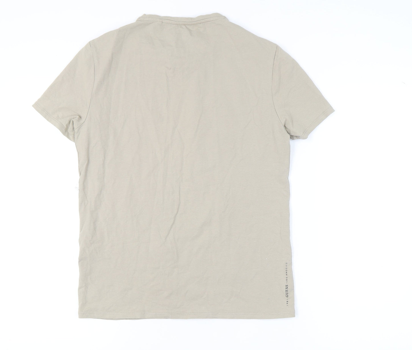 Mens UK Size M GUESS Beige  T-Shirt