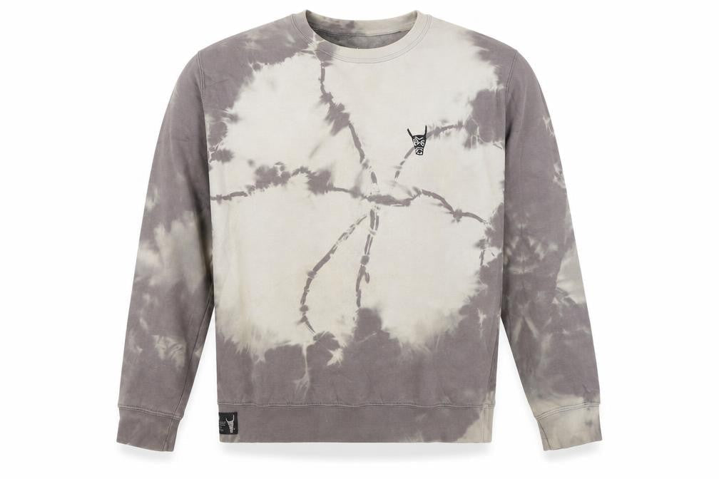 Front view of Ushiwear unisex multicoloured l sweatshirt