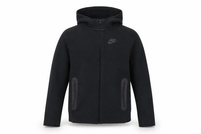 Nike Girls Black Full Zip Hoodie M