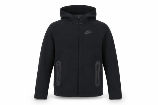 Nike Girls Black Full Zip Hoodie M