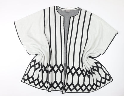 Womens UK Size M/L VERO MODA Multicoloured Cape Jumper
