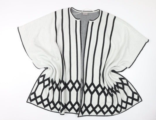 Womens UK Size M/L VERO MODA Multicoloured Cape Jumper