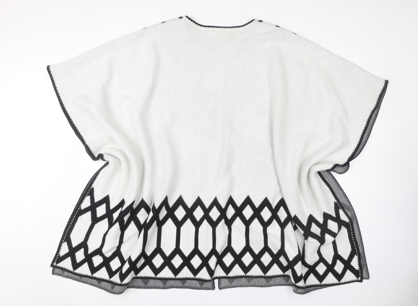 Womens UK Size M/L VERO MODA Multicoloured Cape Jumper