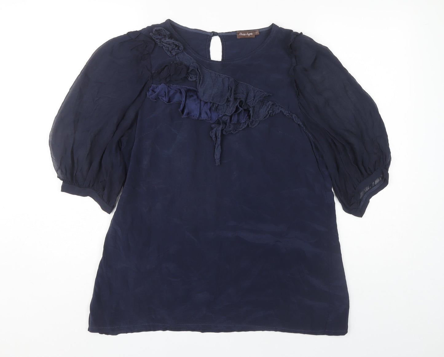 Womens UK Size  Phase Eight Blue  Blouse