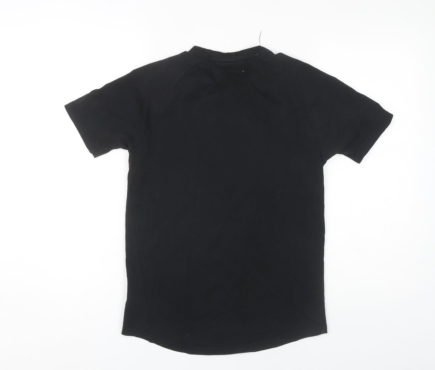 Rascal Boys Black Crew Neck T-Shirt 13-14 Years