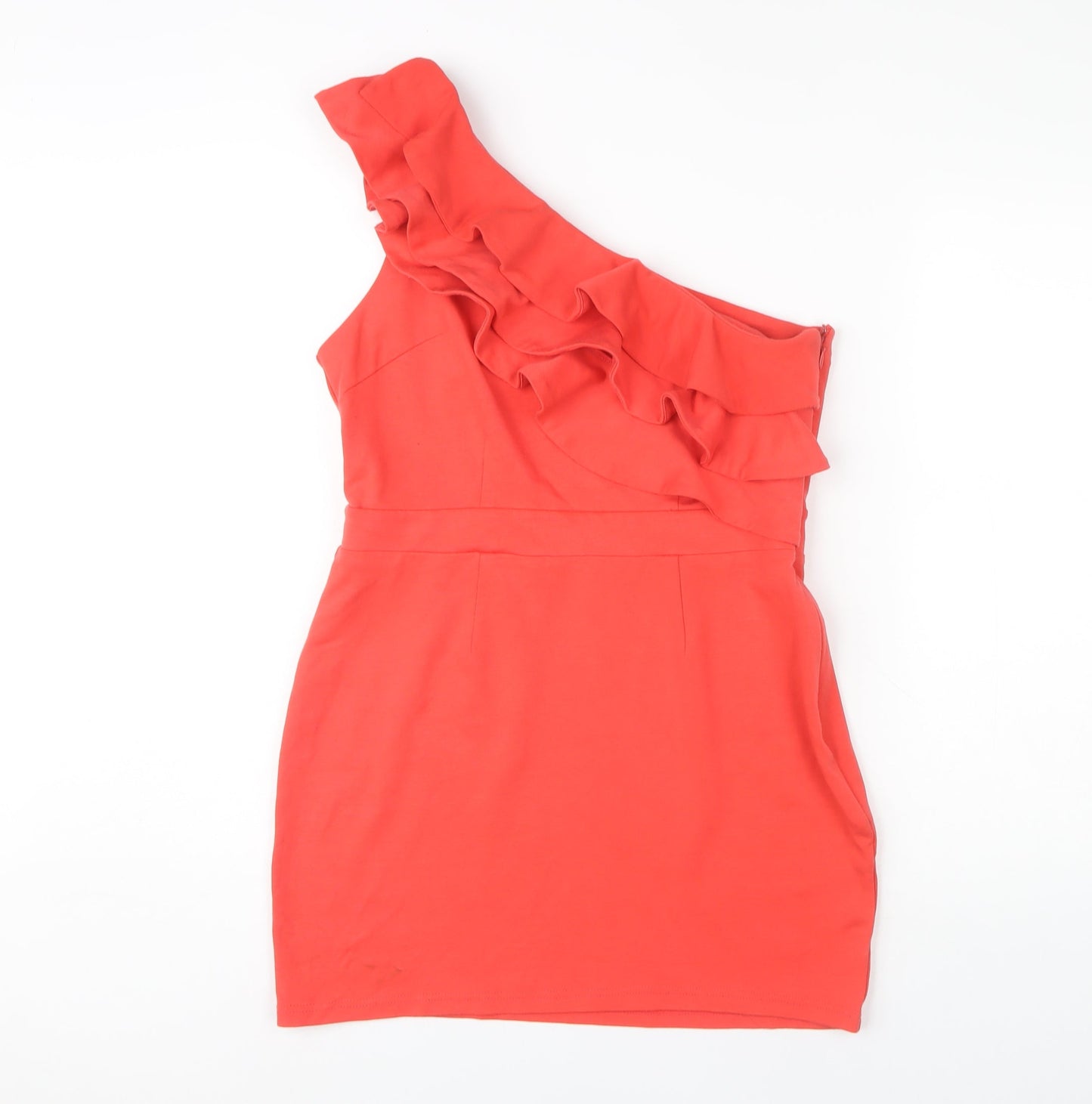 Lipsy Women's Red Bodycon Party Dress Size 14
