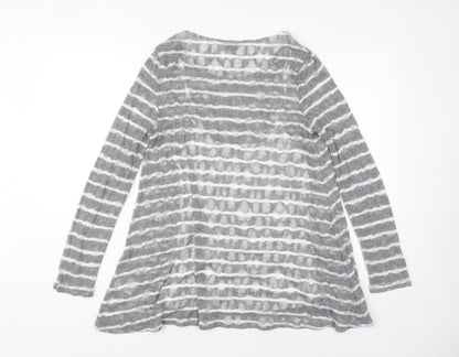 Womens UK Size 12 Phase Eight Grey Camisole Blouse