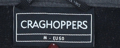 Mens UK Size M Craghoppers Black Full Zip Sweatshirt
