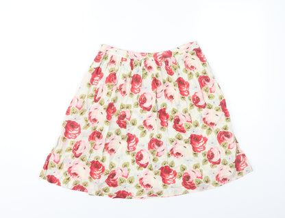 Cath Kidston Women's Floral A-Line Skirt XS