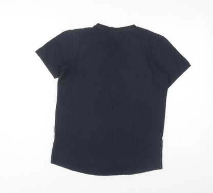 Rascal Boys Blue T-Shirt 13-14 Years Short Sleeve Basic
